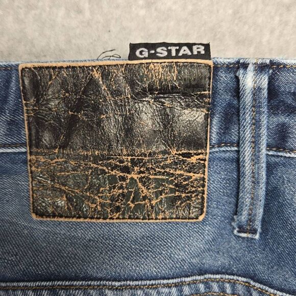 G STAR RAW JEANS ARC 3D Slim 31x30 (Fits 30x29) Distressed ripped - Picture 8 of 13